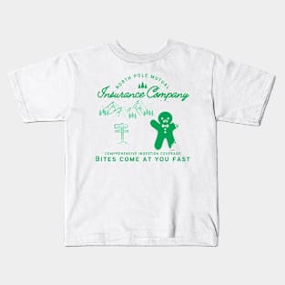 North Pole Mutual Insurance Kids T-Shirt